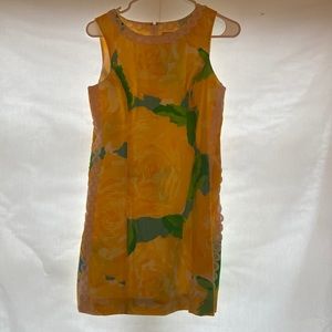 Yellow Rose Lilly Pulitzer Shift Dress